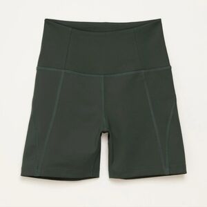 Girlfriend Collective Moss High Rise Run Short Size Small